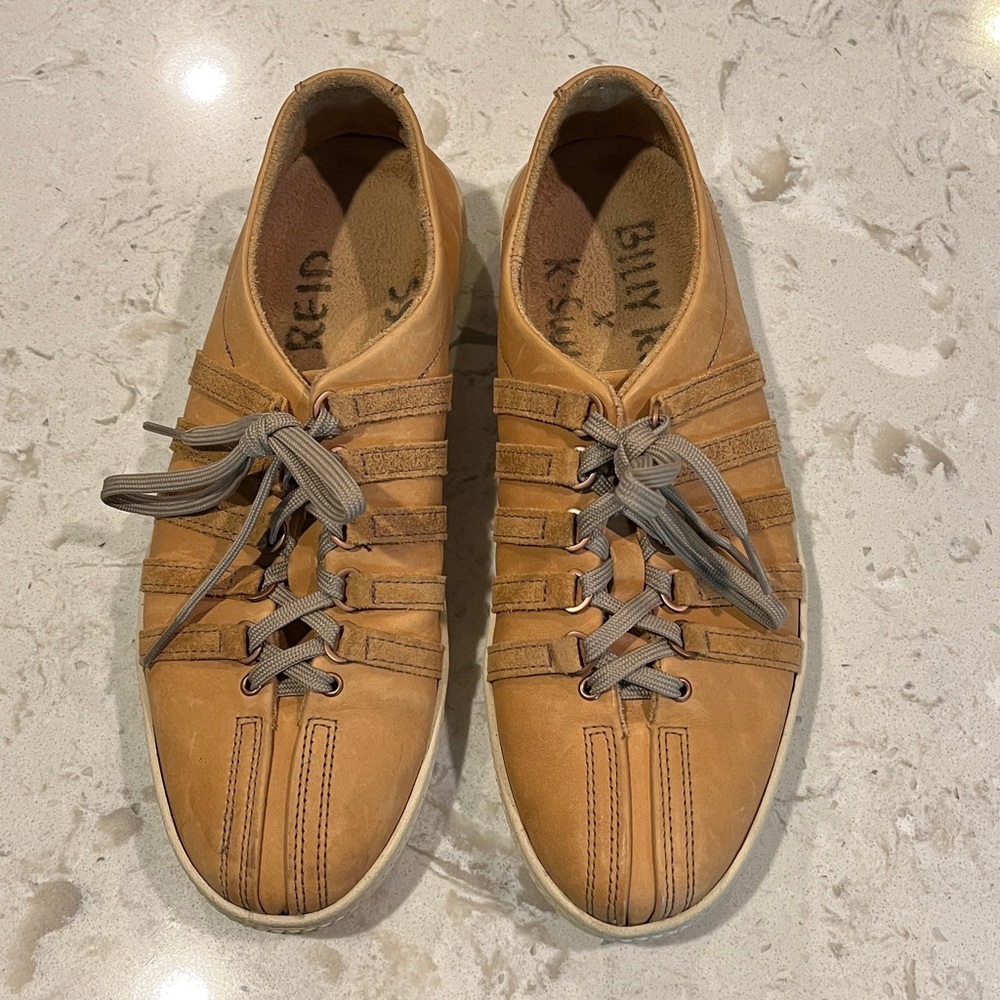 Billy Reid Leather Sneakers 9.5 - Picture 2 of 8